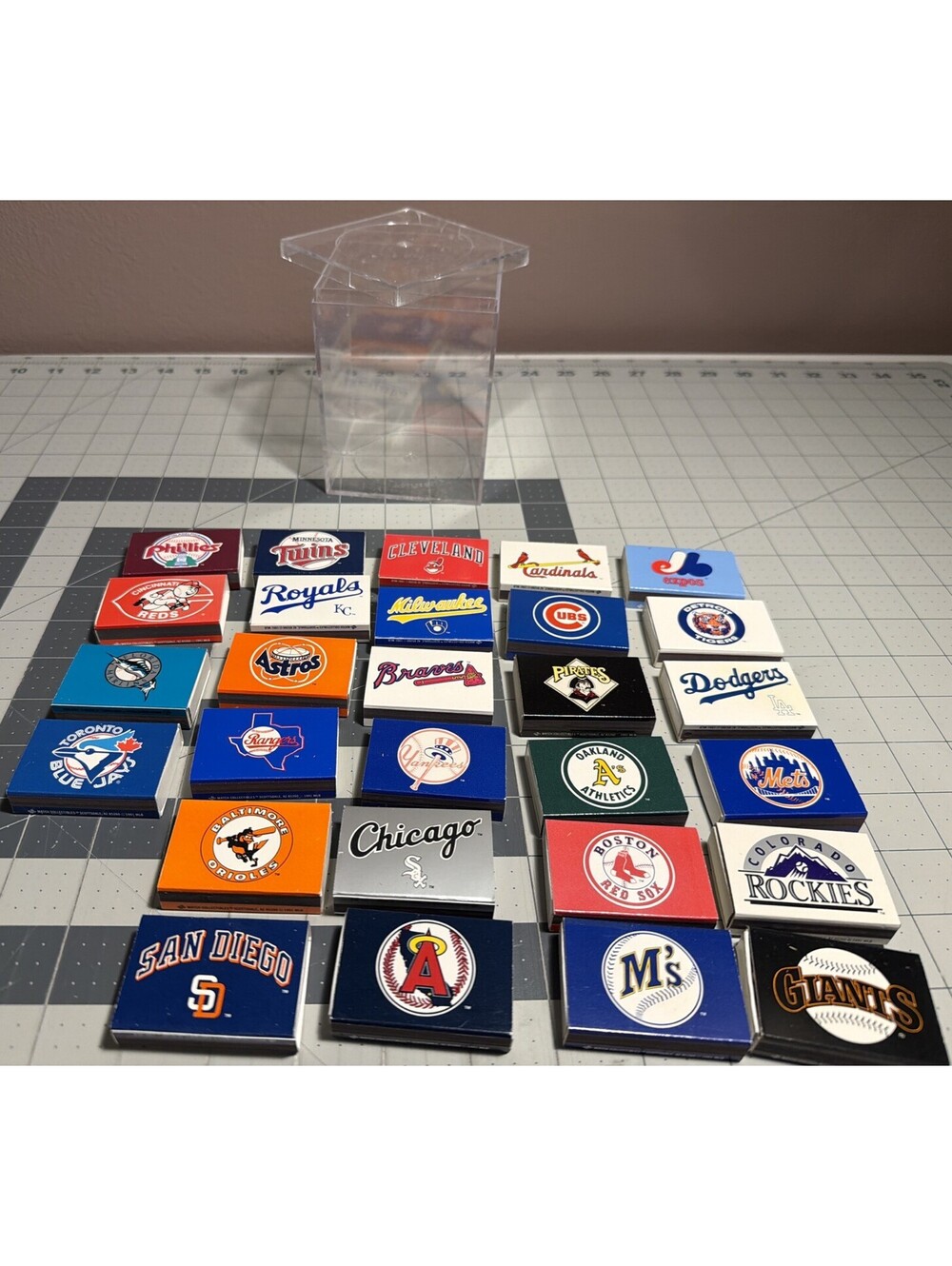 Major League Baseball 1991 Matchbox Collection 28 Teams MLB